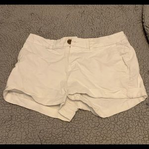White old navy shorts size 2